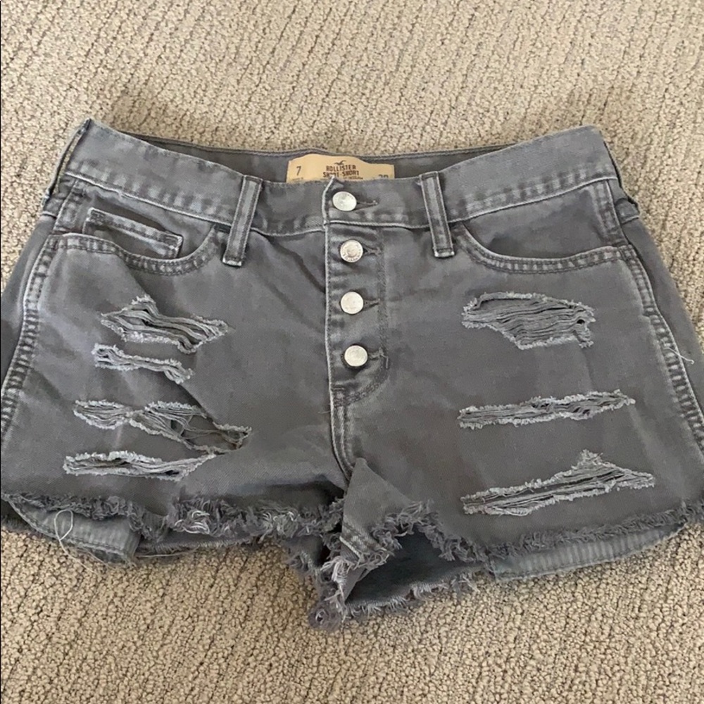 Hollister Co. high rise short shorts